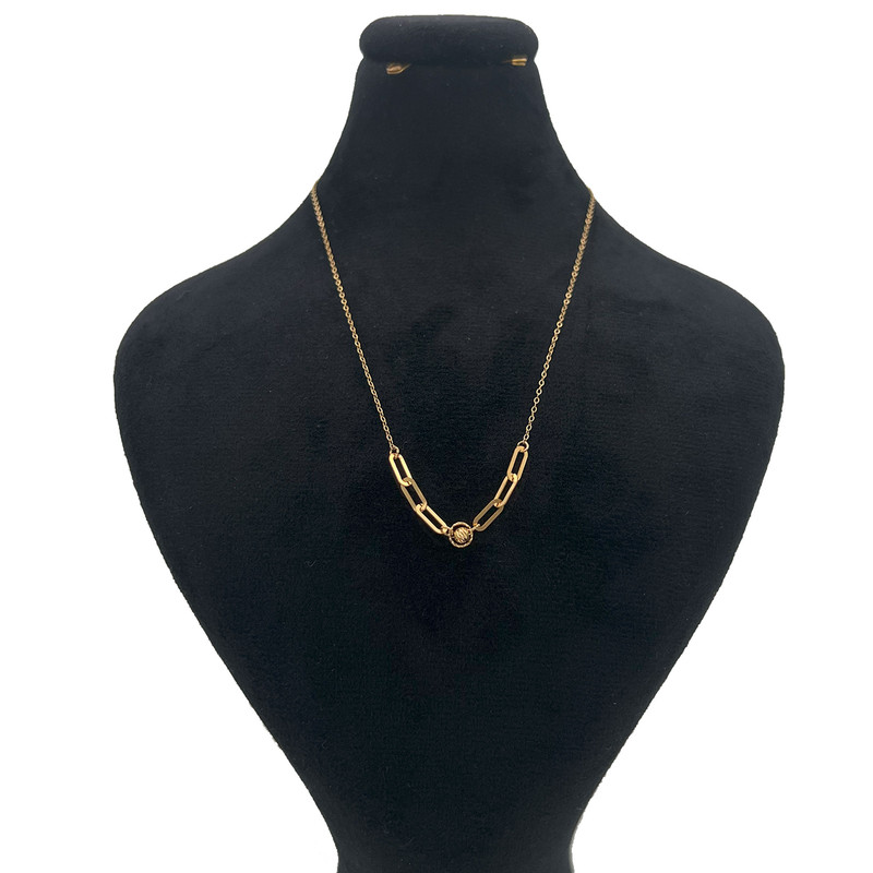 گردنبند طلا 18 عیار زنانه با طرح هرمس گالری صادقی مدل 1069