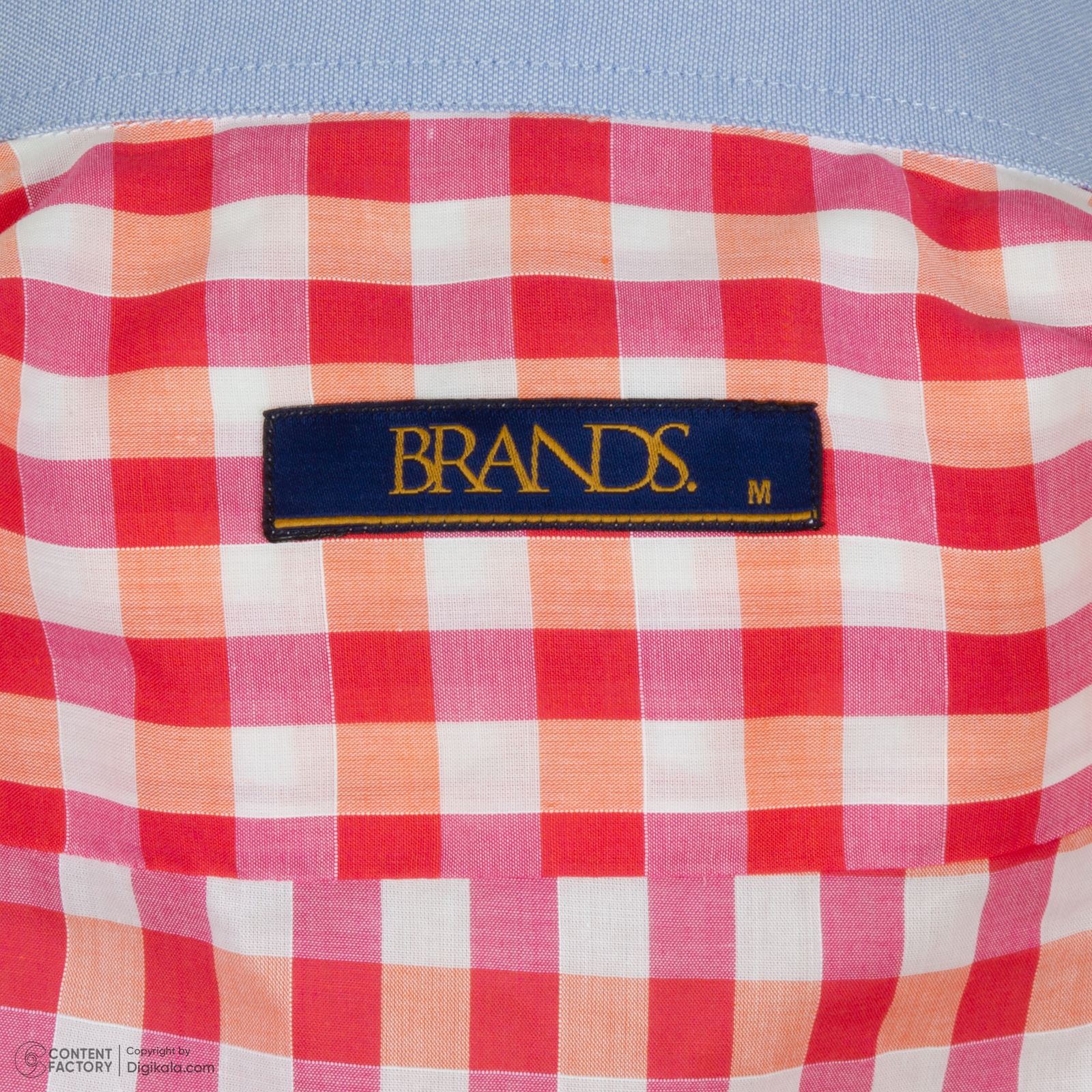 پیراهن آستین بلند مردانه برندس مدل 60329C38 - - 7