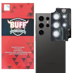 Buff Aluminum Metal Camera Lens Protector For Samsung Galaxy S24 Ultra