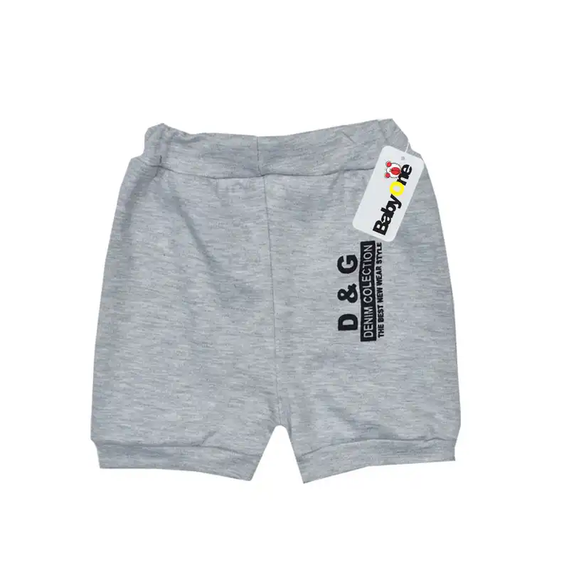 ست تی شرت و شلوارک نوزادی بی بی وان مدل میکی موس رنگ سرمه ای