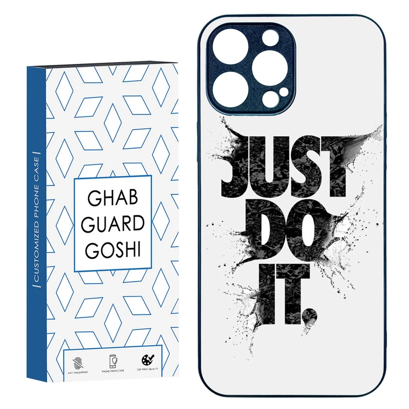 کاور قاب گارد گوشی طرح just do it کد TPU-107 مناسب برای گوشی موبایل اپل IPHONE 15 PRO MAX