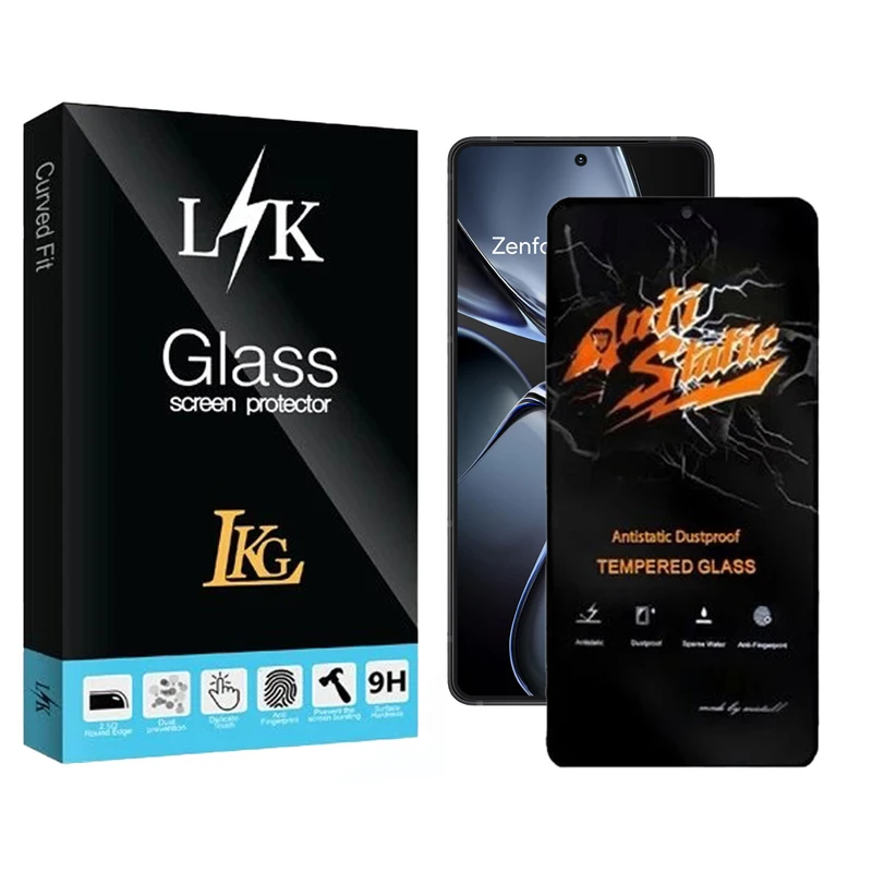 محافظ صفحه نمایش ال کا جی مدل انتی استاتیک مناسب برای گوشی موبایل ایسوس Zenfone 12 Ultra 5G