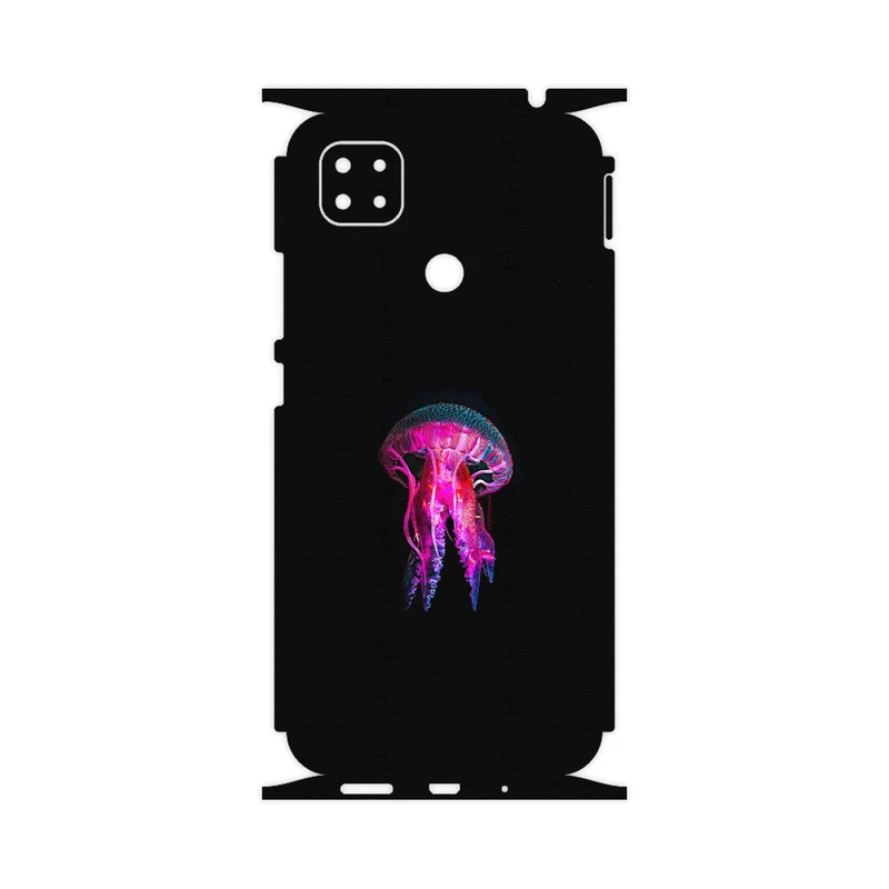 برچسب پوششی ماهوت مدل jellyfish-FullSkin مناسب برای گوشی موبایل شیائومی Poco C31