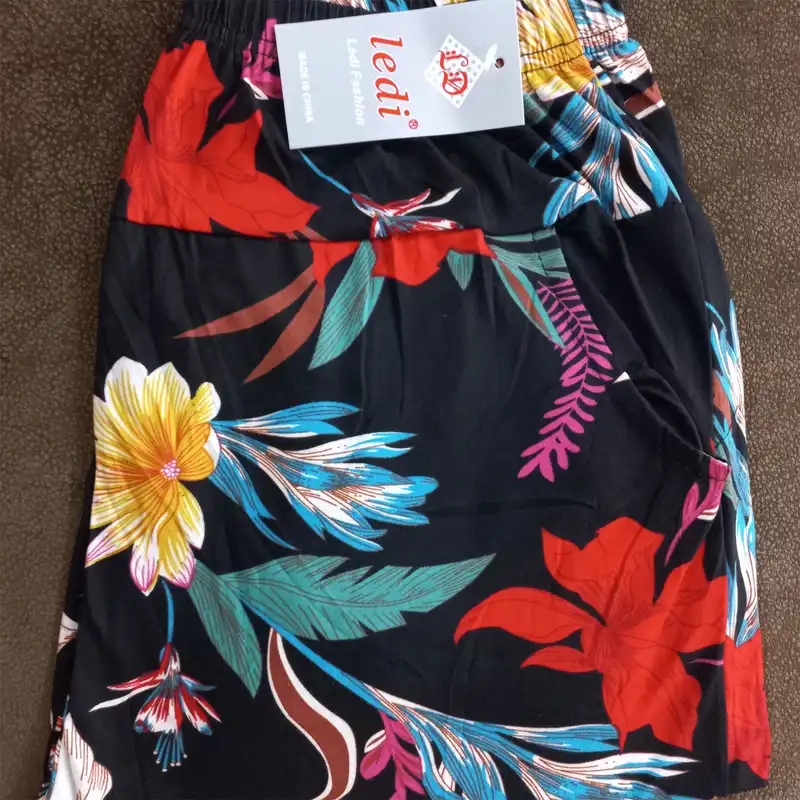 شلوار زنانه لیدی مدل SIMORGH FLO رنگ مشکی