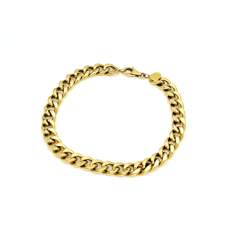 دستبند زنجیری طلا 18 عیار زنانه گالری طلای اس بی اچ مدل کارتیه