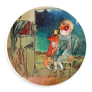  دیوارکوب طرح شازده کوچولو و روباه مدل wtb751