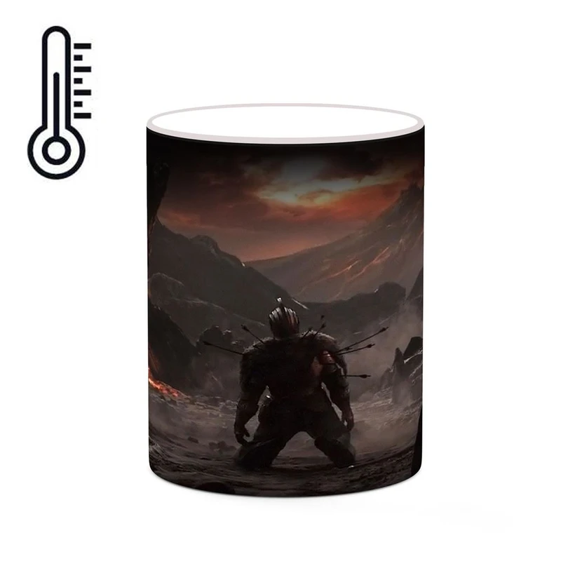 ماگ حرارتی کاکتی مدل بازی Dark Souls کد mgh28116