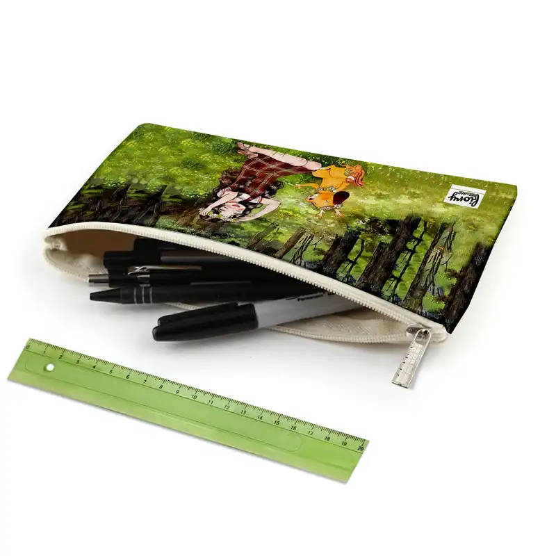 جامدادی مستر راد مدل دختر فانتزی طرح گلبهار کد fiory 2052