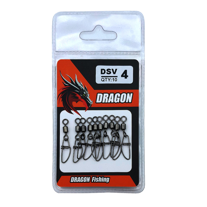 هرزگرد ماهیگیری دراگون مدل DSV4 سایز 4 بسته 10 عددی