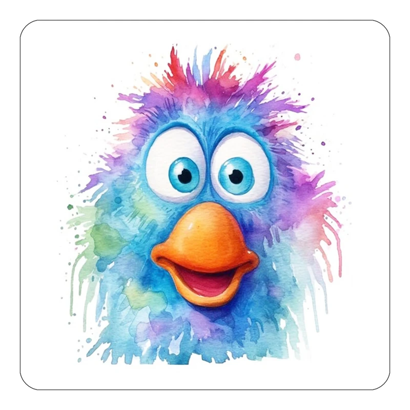 مگنت کاکتی طرح حیوانات رنگی مدل mp27060