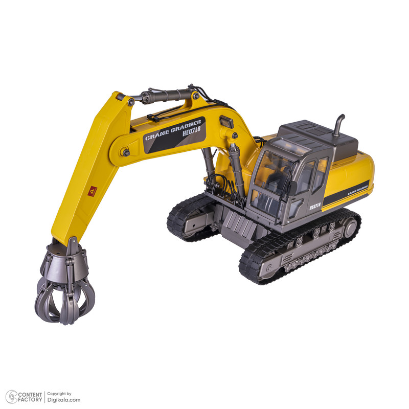 ماشین بازی کنترلی هابی انجین مدل بیل مکانیکی چنگک دار کد HE0718