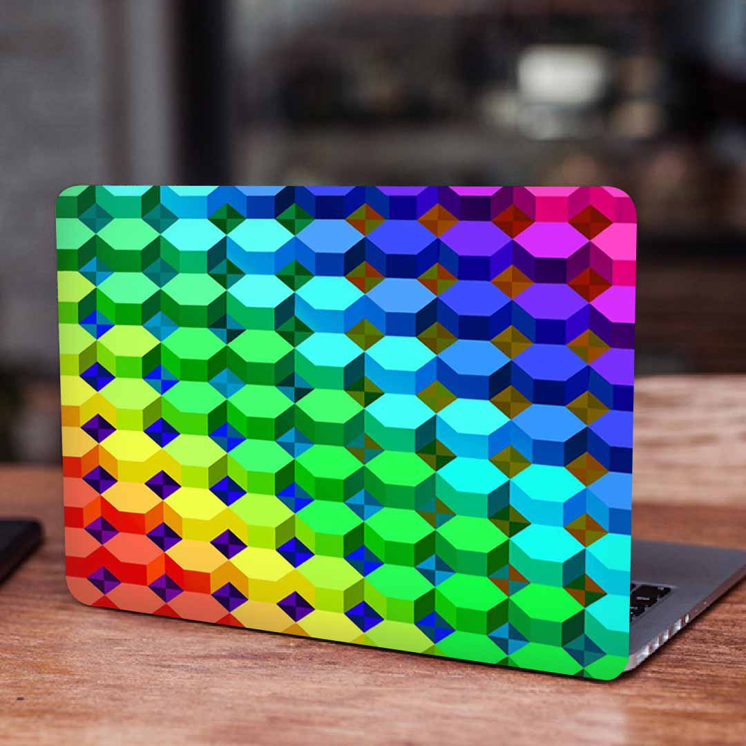 استیکر لپ تاپ طرح نقاشی فانتزی  کد P-1523 مناسب برای لپ تاپ 15 تا 17 اینچ