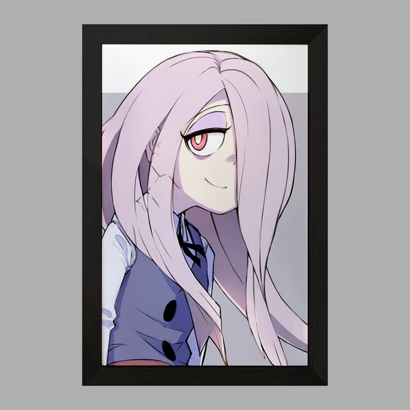 تابلو خندالو مدل سوسی انیمه جادوگران کوچک Little Witch Academia  کد 22862