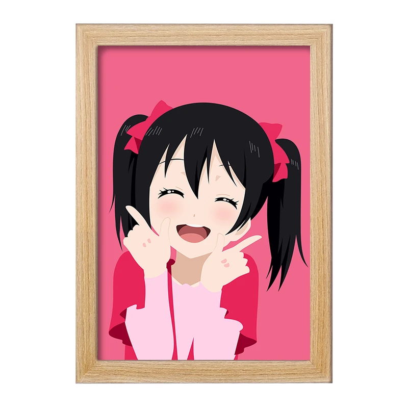 تابلو خندالو مدل نیکو یازاوا انیمه لاو لایو Love Live  کد 18282