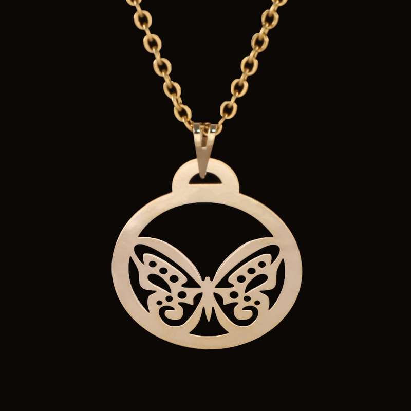 گردنبند نقره زنانه مدل h447