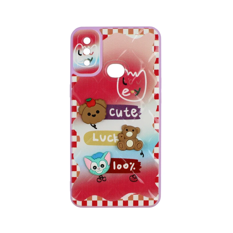 کاور مدل cute sticker مناسب برای گوشی موبایل سامسونگ Galaxy A10S 