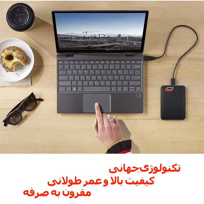 هارد اکسترنال اِلاُ مدل extra-Fast ظرفیت 500 گیگابایت 1
