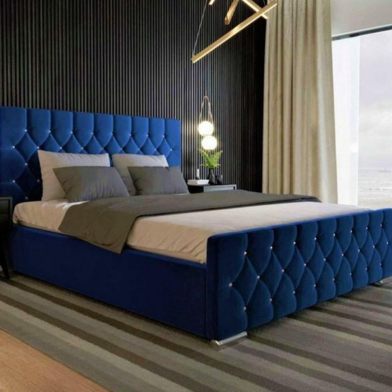 تخت خواب دونفره مدل حورا سایز 160×200 سانتی متر