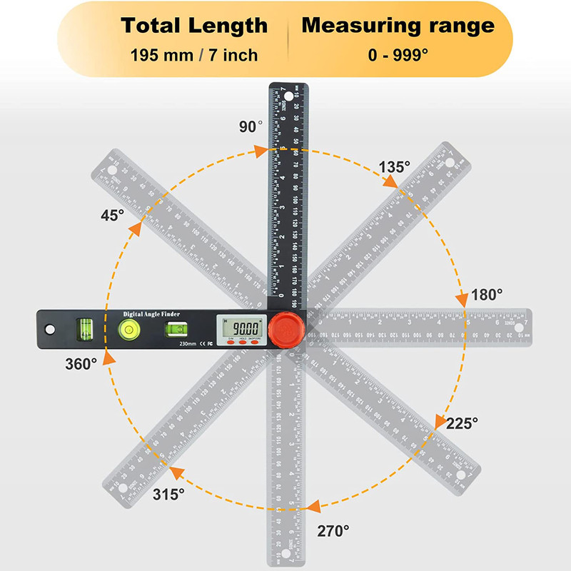 زاویه سنج دیجیتالی مدل 235