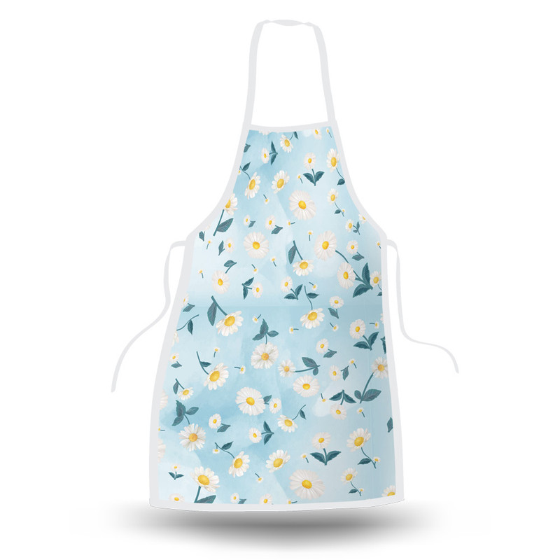 پیش بند آشپزخانه طرح گلهای بابونه مدل F2PI1020