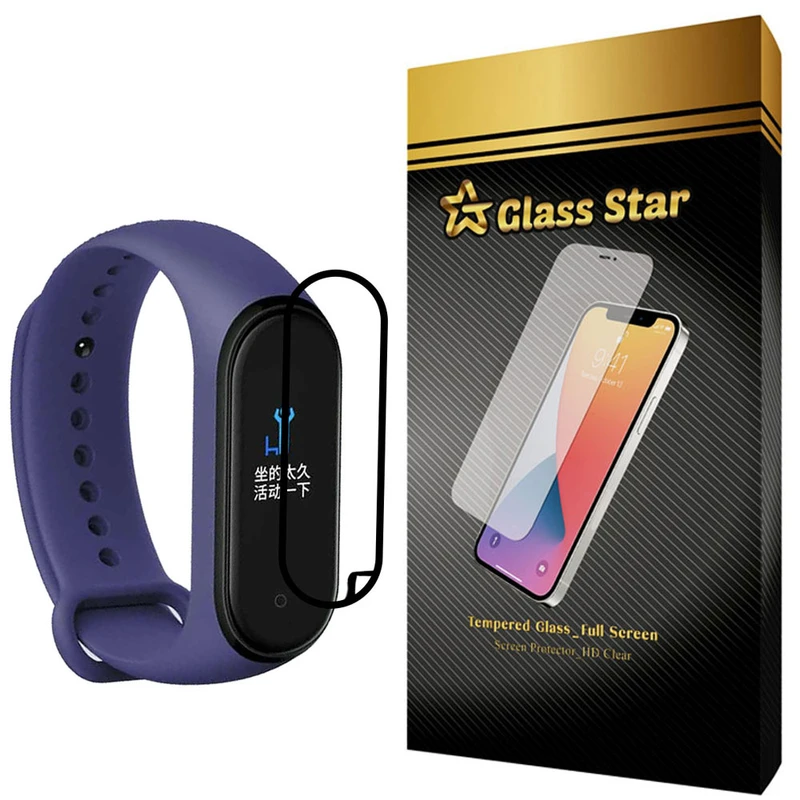 محافظ صفحه نمایش 3D گلس استار مدل TSP مناسب برای مچ بند هوشمند شیائومی Mi Band 5