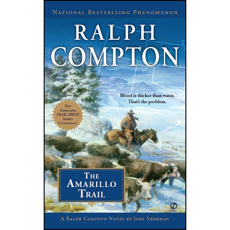 کتاب The Amarillo Trail  اثر Jory Sherman and Ralph Compton انتشارات Berkley