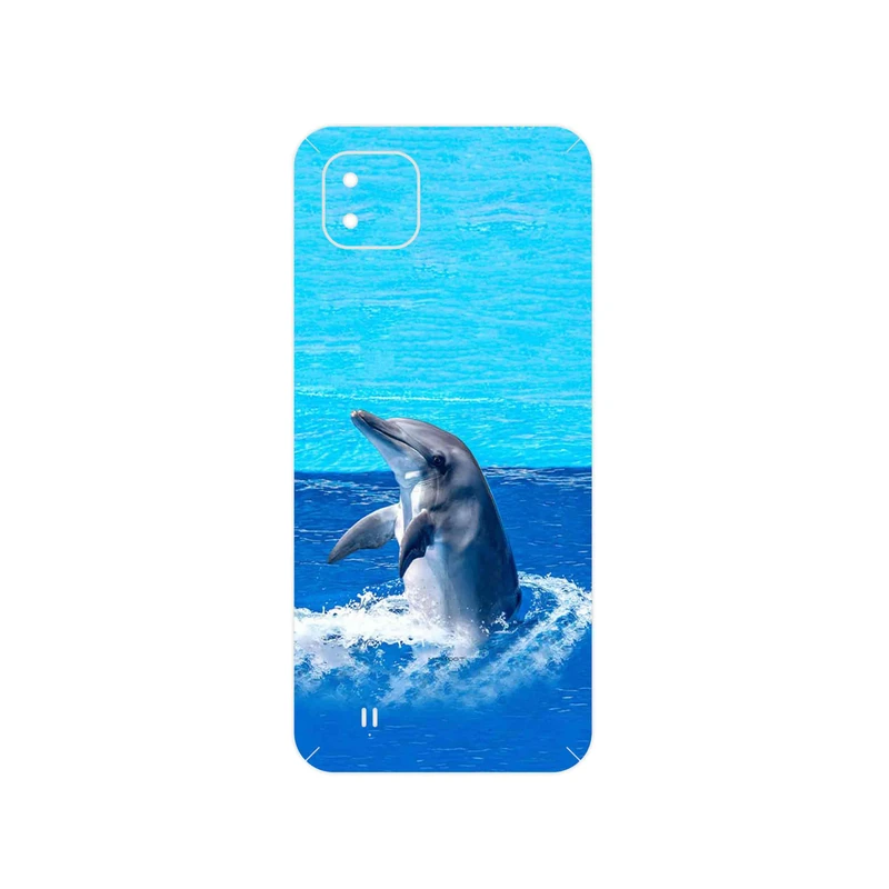برچسب پوششی ماهوت مدل Dolphin مناسب برای گوشی موبایل ریلمی C11 2021