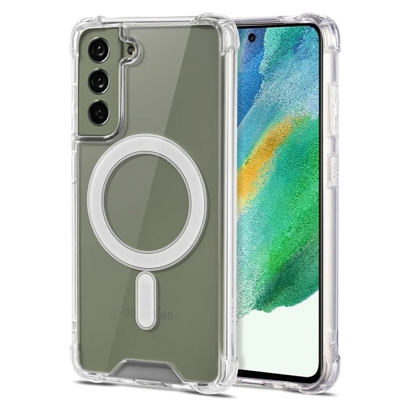 کاور مدل MagSafe مناسب برای گوشی موبایل سامسونگ Galaxy S21 FE