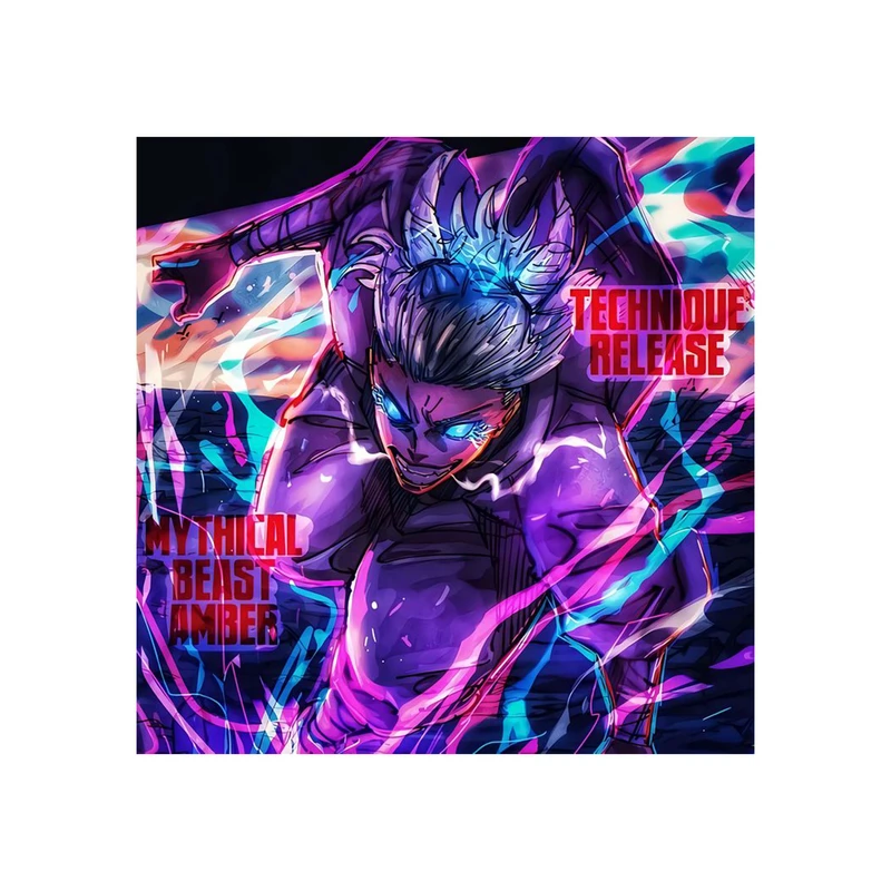 استیکر لپ تاپ و موبایل مدل انیمه طرح Jujutsu Kaisen Hajime Kashimo کد 3032