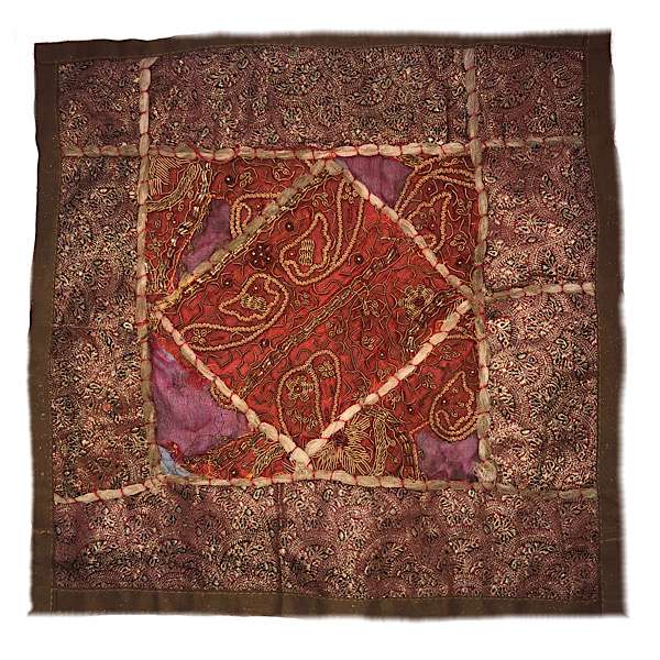 رومیزی مدل هندی سنگ دوزی کد 0015