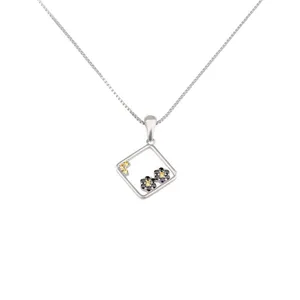 گردنبند نقره زنانه مدل ظریف کد 21659