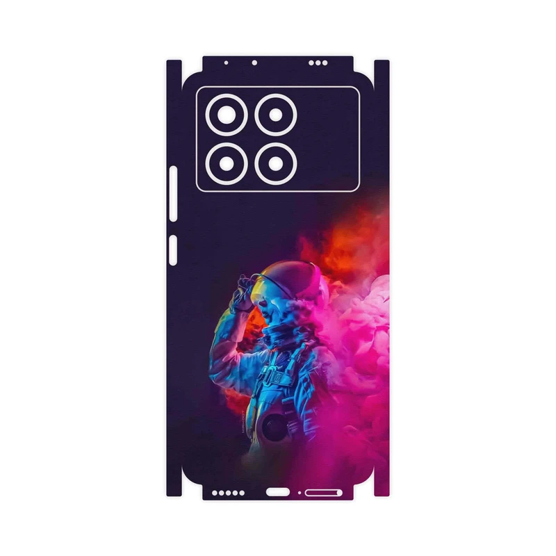 برچسب پوششی ماهوت مدل Smoke Rainbow Digital Art 1-FullSkin مناسب برای گوشی موبایل شیائومی Poco X6 Pro
