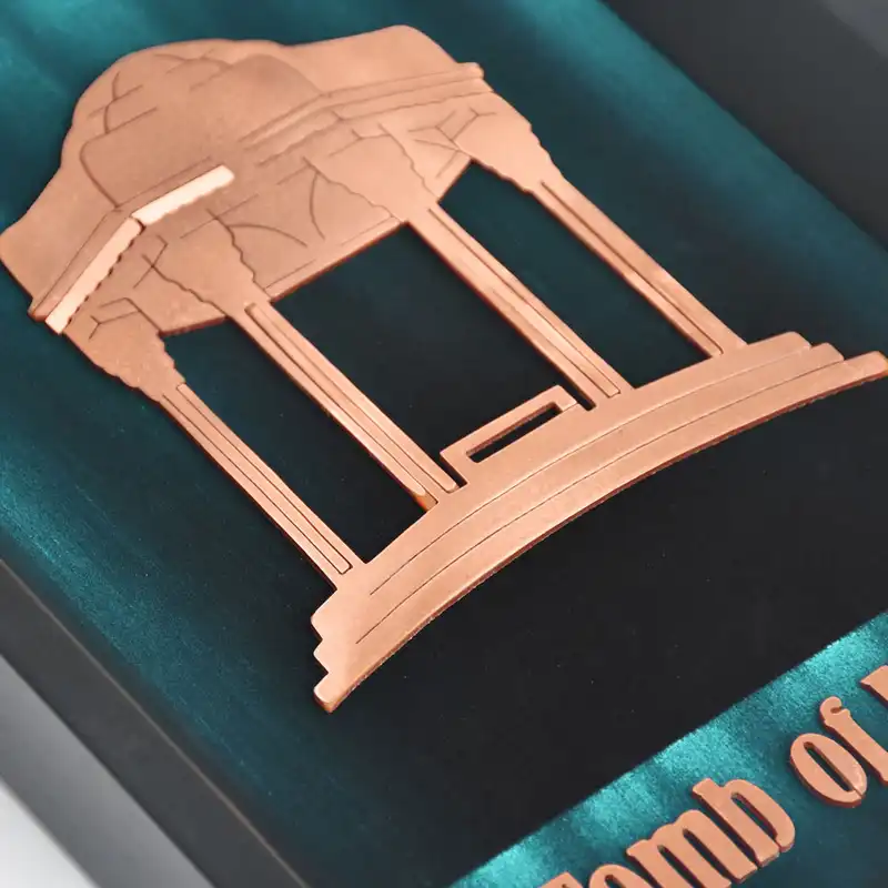 تابلو معرق مسی طرح آرامگاه حافظ کد 2030-13