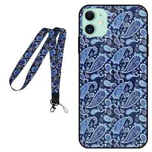 Megafone Paisley 0026 Cover For Apple iPhone 11 Mobile Neckband 