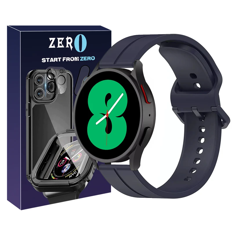 بند زیرو مدل SIC Slick ZR مناسب برای ساعت هوشمند سامسونگ Galaxy Watch 4/5/6/7/Fe سایز 40/43/44/46/47 میلی متری