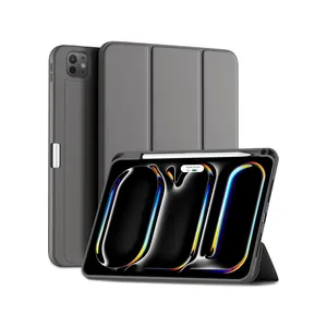 کیف کلاسوری مدل SMART طرح جا قلم دار مناسب برای تبلت اپل (iPad Pro 13 (2024