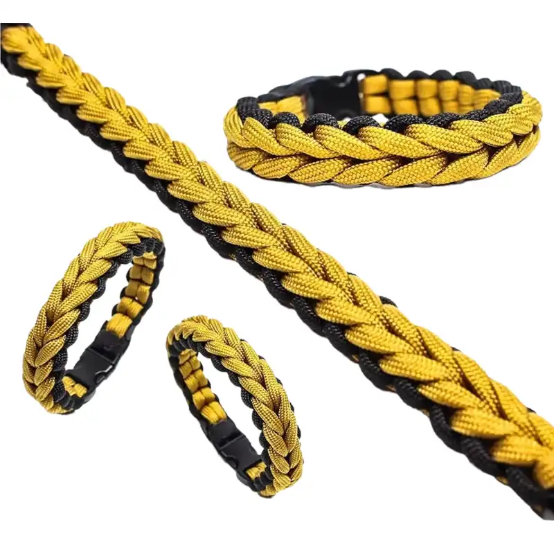 دستبند مدل بافت گندمی