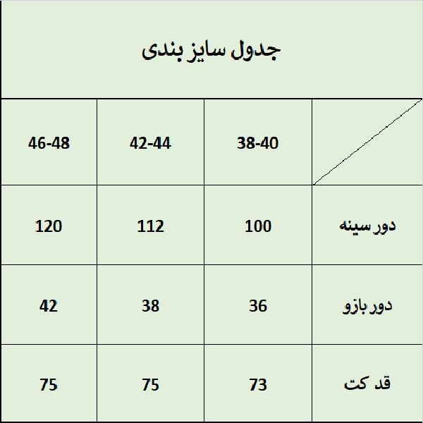 کت زنانه ترسه به نگار مدل یقه انگلیسی کد 301 -  - 3