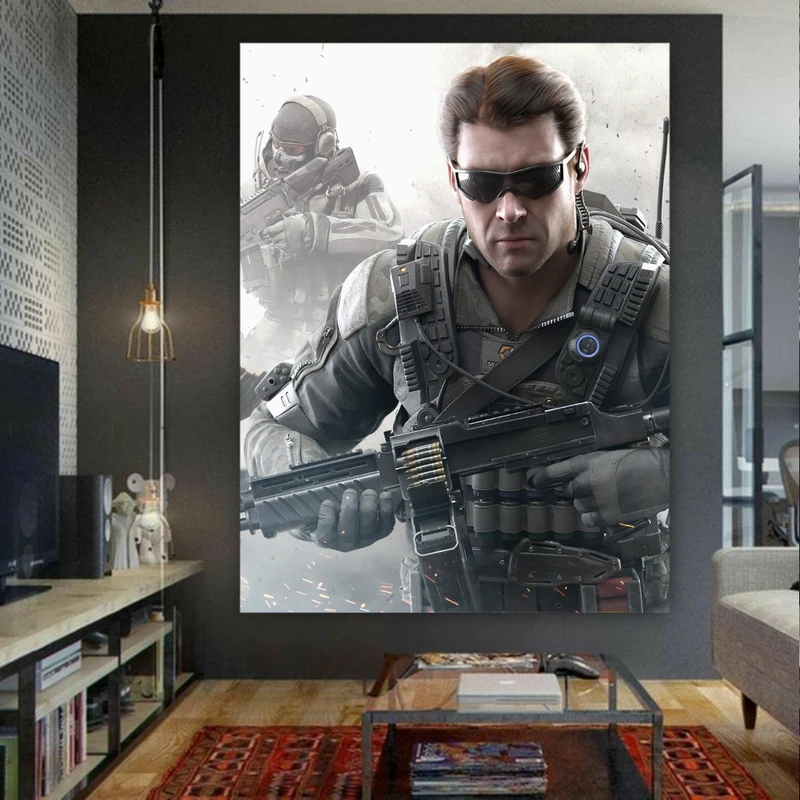 تابلو بوم طرح گیم CALL OF DUTY مدل SDB1042