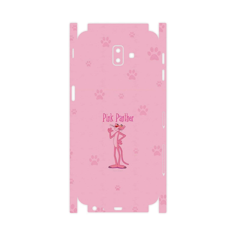 برچسب پوششی ماهوت مدل The Pink Panther-FullSkin مناسب برای گوشی موبایل سامسونگ Galaxy J6 Plus
