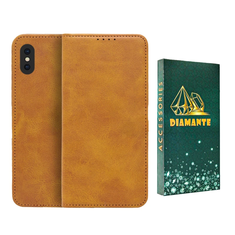کیف کلاسوری دیامانته مدل Spark Gn مناسب برای گوشی موبایل اپل iPhone X