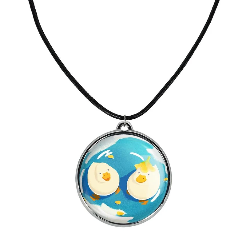 گردنبند خندالو مدل اردک های خنگ کد 2922729228