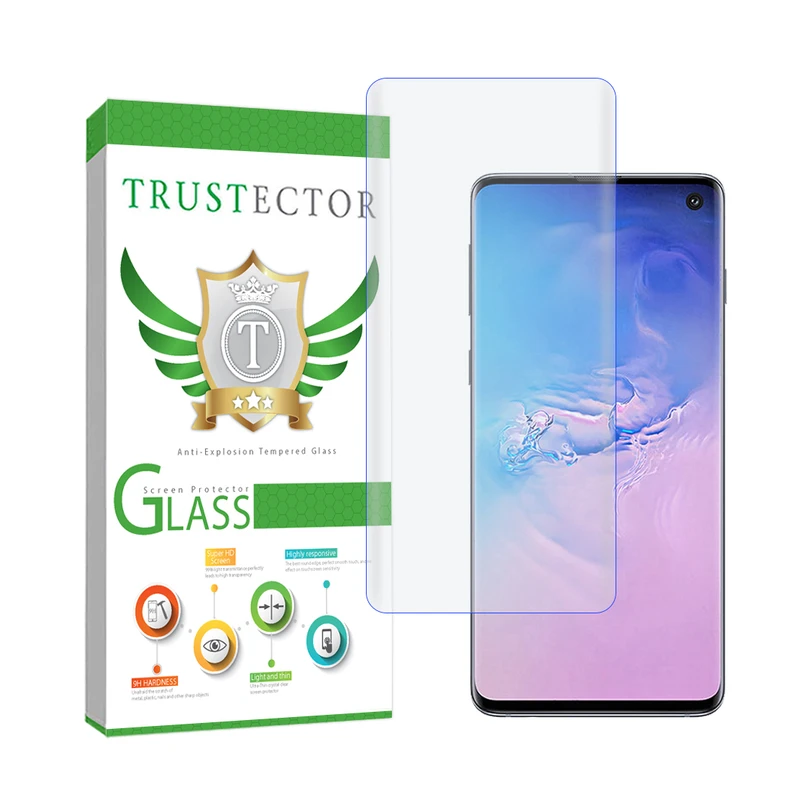 محافظ صفحه نمایش یووی تراستکتور مدل UVLIGHT مناسب برای گوشی موبایل سامسونگ Galaxy S10