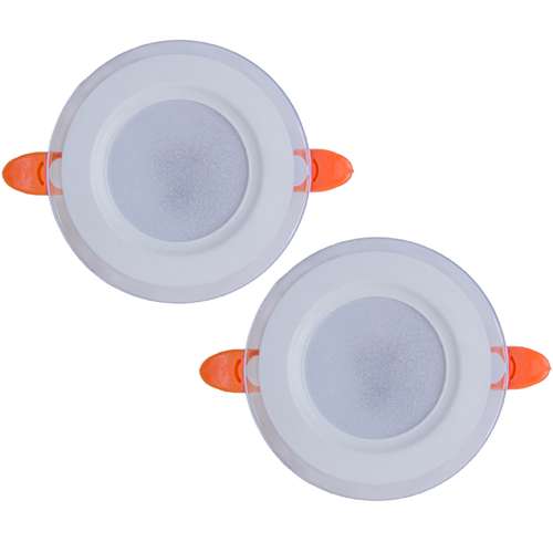 هالوژن 8 وات هدسینگ دار صبا لایت مدل دورشیشه بسته 2 عددی