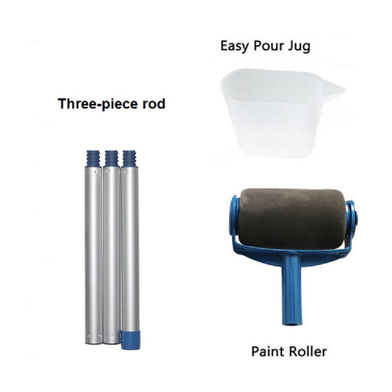 غلتک نقاشی مدل مخزن دار مجموعه 3 عددی