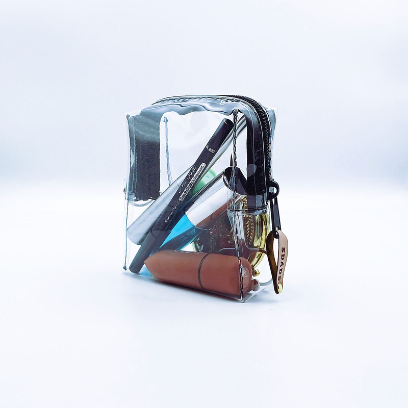 کیف لوازم آرایش زنانه مدل شفاف sayas A112