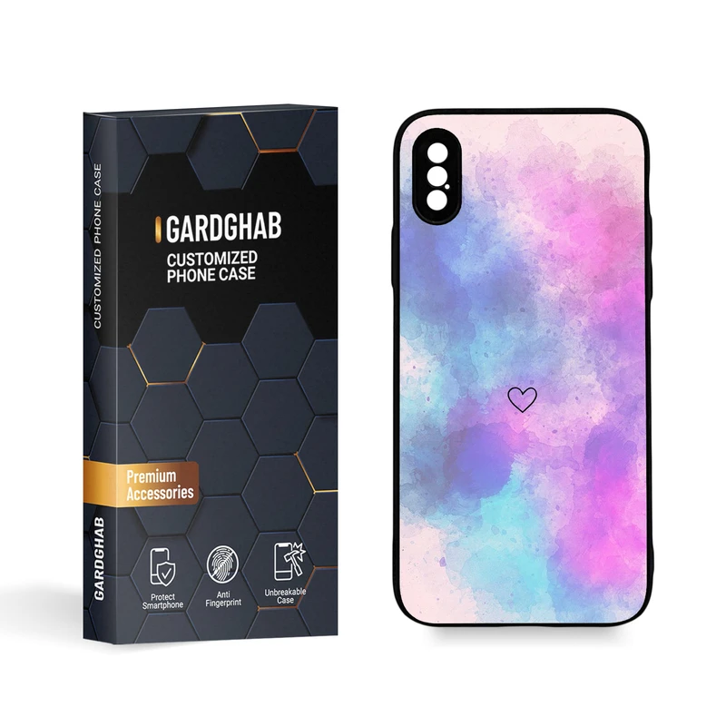 کاور گارد قاب مدل ساده مناسب برای گوشی موبایل اپل  iPhone X / XS