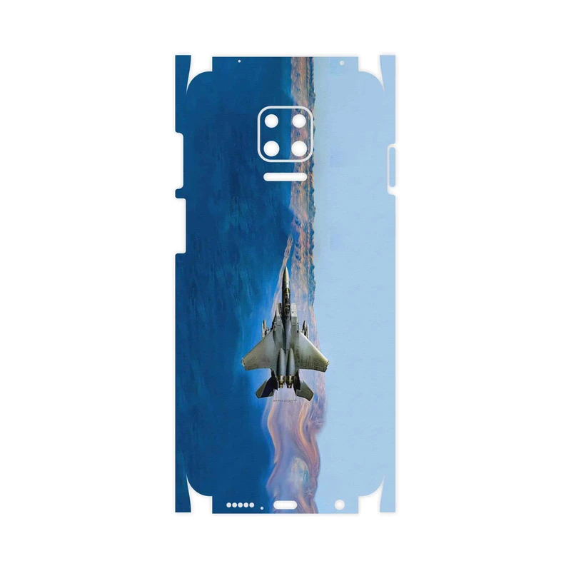 برچسب پوششی ماهوت مدل Fighter plane F15-FullSkin مناسب برای گوشی موبایل شیائومی Redmi Note 9S