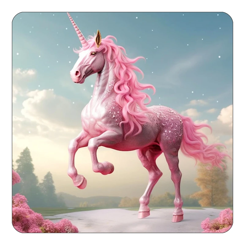 مگنت کاکتی طرح اسب تک شاخ و یونیکورن مدل mp29113