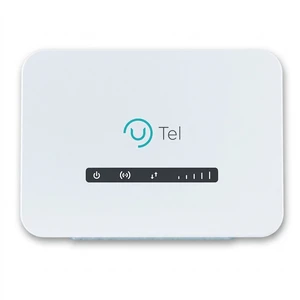 مودم 4g lte یوتل مدل lt643 با اتصال fdd-tdd، سرعت دانلود تا 300 مگابیت، دو پورت گیگابیتی lan، فایروال